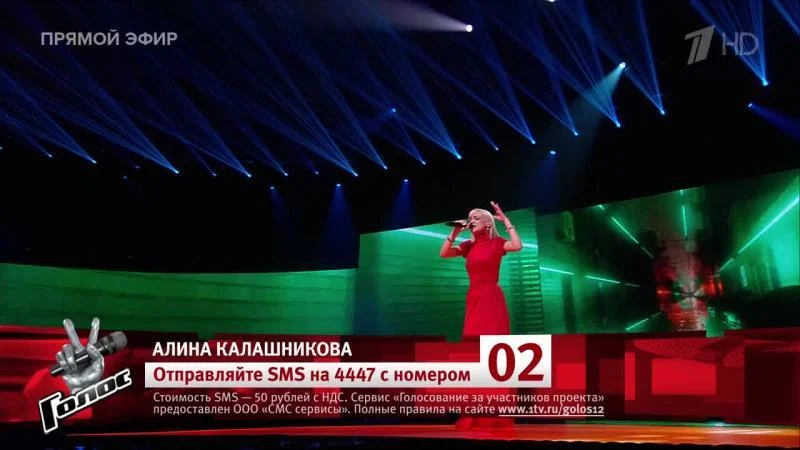Кадры из ТВ шоу Голос (2012)