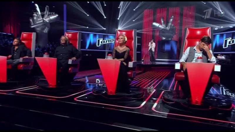 Кадры из ТВ шоу Голос (2012)
